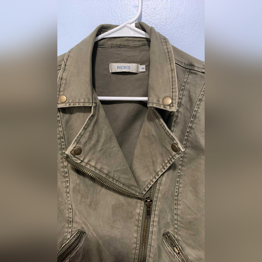 Rickis Moto Crop Jacket - Picture 3 of 4